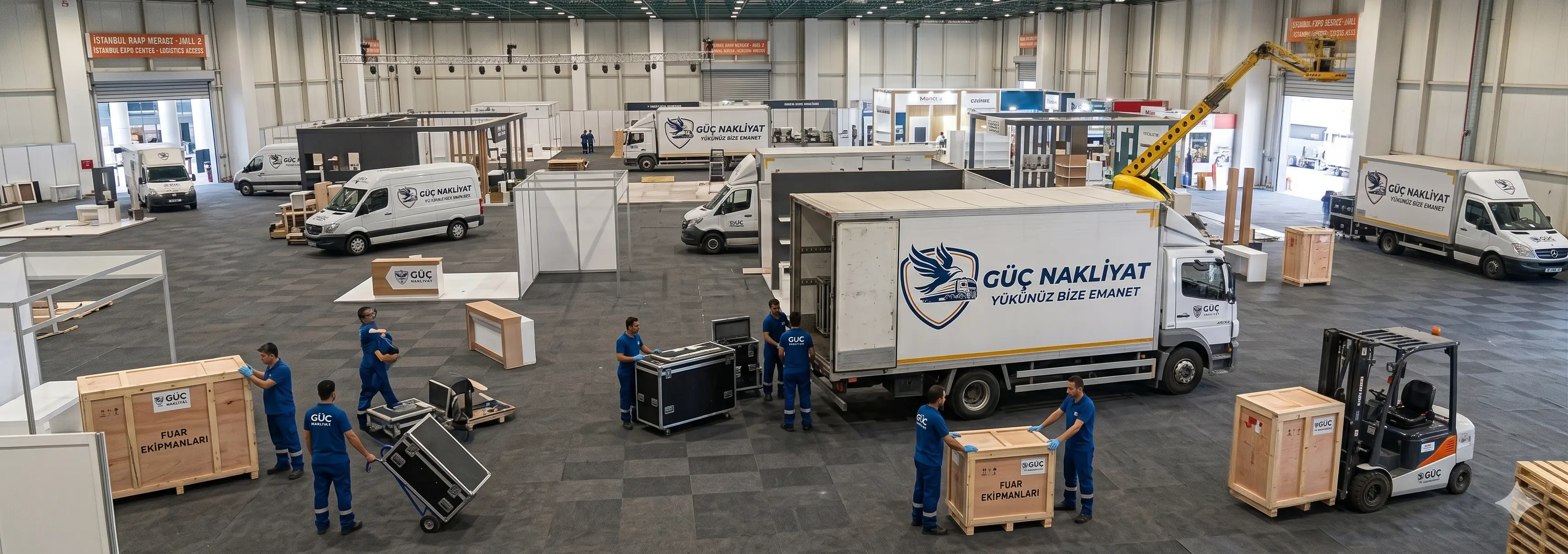 İstanbul Fuar Taşımacılığı ve Profesyonel Stand Lojistiği